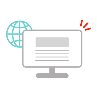 Webサイトへのアクセス