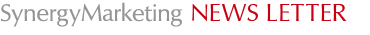 Synergy Marketing NEWS LETTER